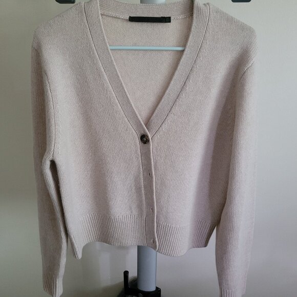 Jenni Kayne Colette Cashmere Cardigan in Camel - Picture 5 of 13
